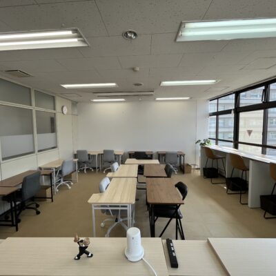 自習室・机　カウンター