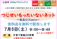 辻堂青少年会館「つじせいもったいないネット 7月」